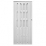 Drzwi harmonijkowe 007-86-014 biały mat 86 cm