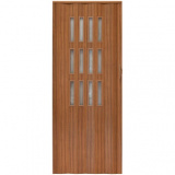 Drzwi harmonijkowe 001S-100-45G merbau mat G 100 cm