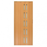 Drzwi harmonijkowe 005S-80-8671 buk mat 80 cm
