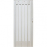 Drzwi harmonijkowe JK033S-85-300 biały dąb 85 cm