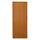 Drzwi harmonijkowe 008P-80-243 jasny calvados  mat 80 cm