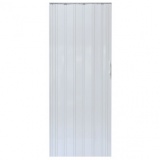 Drzwi harmonijkowe 008P-80-014 biały mat 80 cm