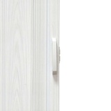 Drzwi harmonijkowe 004-90-300 biały dąb 90 cm