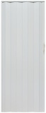 Drzwi harmonijkowe 001P-80-014 biały mat 80 cm