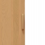 Drzwi harmonijkowe 004-90-02 jasny dąb 90 cm