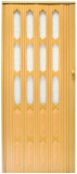 Drzwi harmonijkowe 007-86-271 jasny dąb mat 86 cm