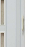 Drzwi harmonijkowe 001S-100-014 biały mat 100 cm