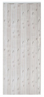 Drzwi harmonijkowe 001P-90-62 dąb alaska mat 90 cm