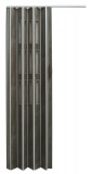 Drzwi harmonijkowe 001S-80-64 dąb grafit mat 80 cm