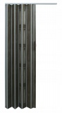 Drzwi harmonijkowe 005S-100-64 dąb grafit 100 cm