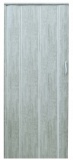 Drzwi harmonijkowe natura 008P-80-61 beton mat 80 cm