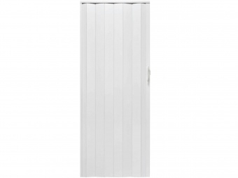 Drzwi harmonijkowe 001P-90-014 biały mat 90 cm
