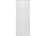 Drzwi harmonijkowe 001P-80-014 biały mat 80 cm