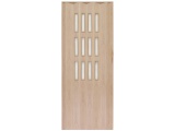 Drzwi harmonijkowe 001S-80-50 dąb sonoma mat 80 cm